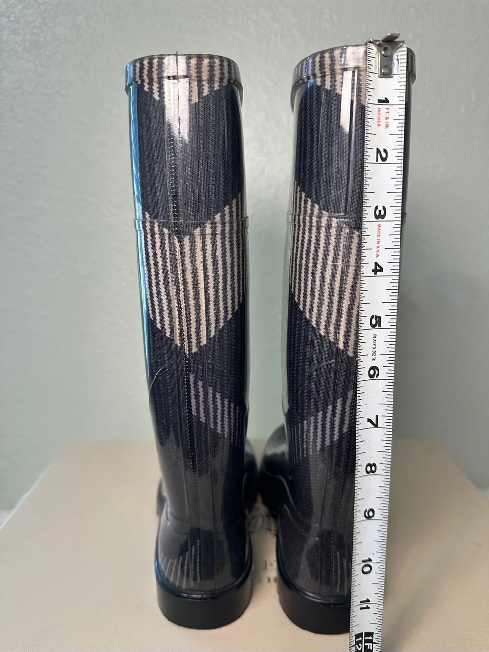 Burberry Big Scale Check Rainboot | Like New